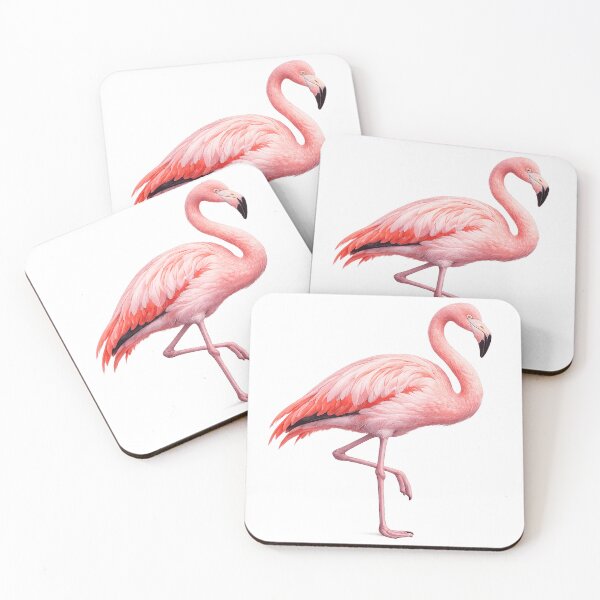 Item preview, Pink Flamingo Illustration | Realistic Flamingo Bird Art | Tropical Wildlife Drawing | Elegant Flamingo Artwork | Exotic Bird Nature Design designed and sold by holistech.