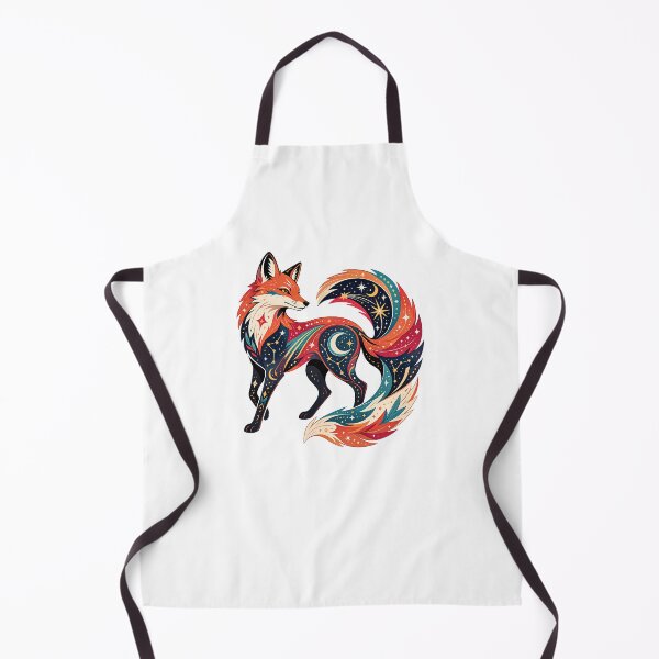 Item preview, Celestial Red Fox - Shooting Star Spirit designed and sold by Wild Creative Art.