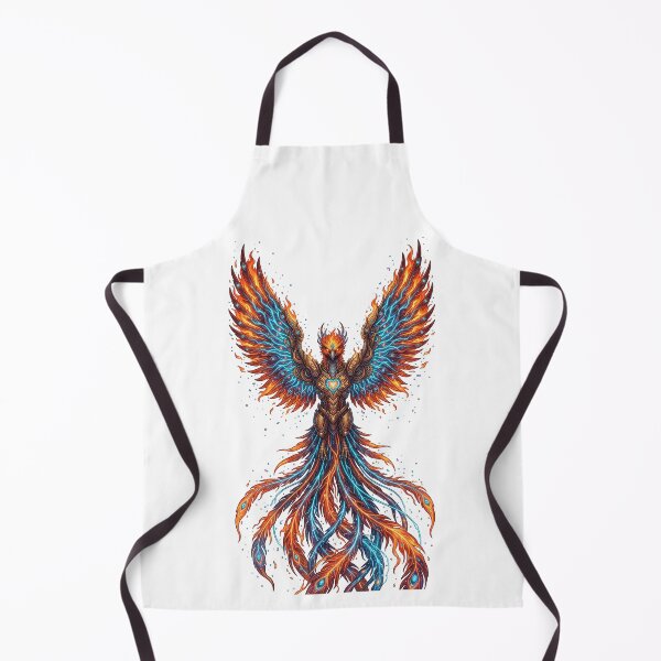 Item preview, Cyber Firebird — Slavic Mythology Cyberpunk Art designed and sold by CalmFrameArt.