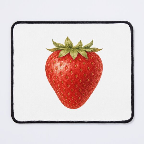 Item preview, Vintage Watercolor Strawberry | Botanical Strawberry Illustration designed and sold by Ethereal-Rain.