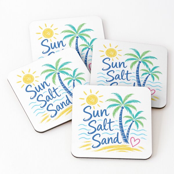 Item preview, Sun Salt Sand – Tropical Beach Palm Tree Summer Vibes designed and sold by Channel1Design.