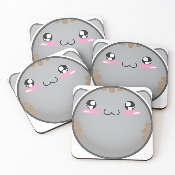 Item preview, Kawai cat face designed and sold by Arturo Chan Cimé.