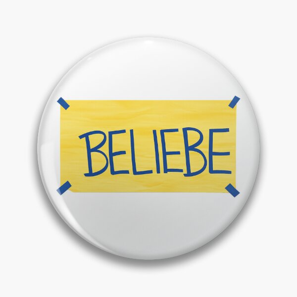 Item preview, "Beliebe" Ted Lasso / Justin Bieber Sticker designed and sold by kashinikore.