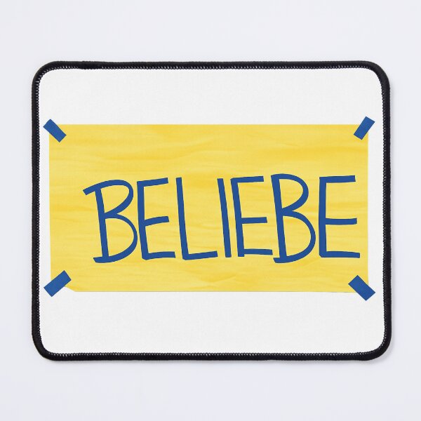 Item preview, "Beliebe" Ted Lasso / Justin Bieber Sticker designed and sold by kashinikore.