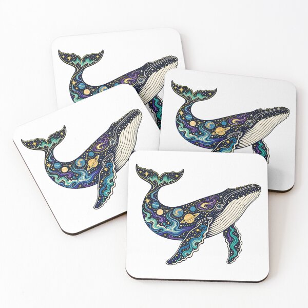 Item preview, Celestial Whale - Cosmic Ocean Spirit designed and sold by Wild Creative Art.