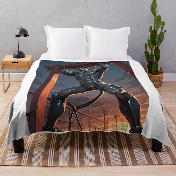 Item preview, Art - Feline Anthropomorphic Figure, Stylized Warrior in Futuristic Armor designed and sold by AnimeShin.