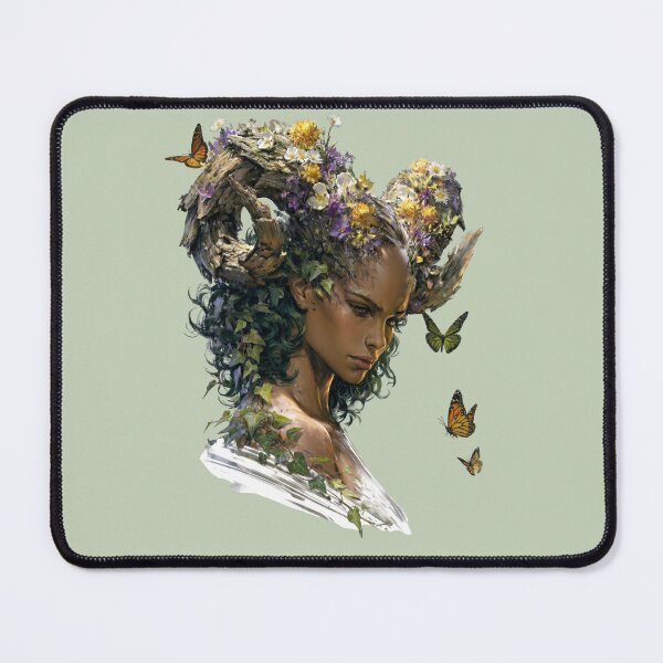 Item preview, Forest Goddess with Butterflies  designed and sold by MythicMood.
