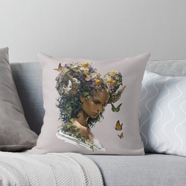 Item preview, Forest Goddess with Butterflies  designed and sold by MythicMood.