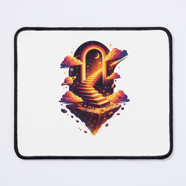 Item preview, Cosmic Stairway Portal – Dreamscape Fantasy Art designed and sold by CreativeMindsetLab.