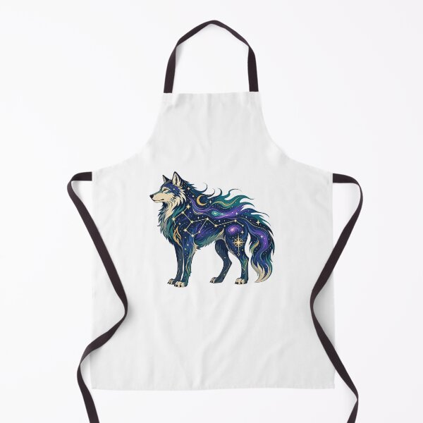 Item preview, Celestial Wolf - Constellation Spirit designed and sold by Wild Creative Art.
