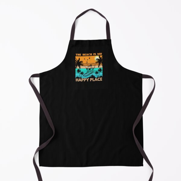 Item preview, The Beach is My Happy Place for Surfing designed and sold by MalwasBasket.