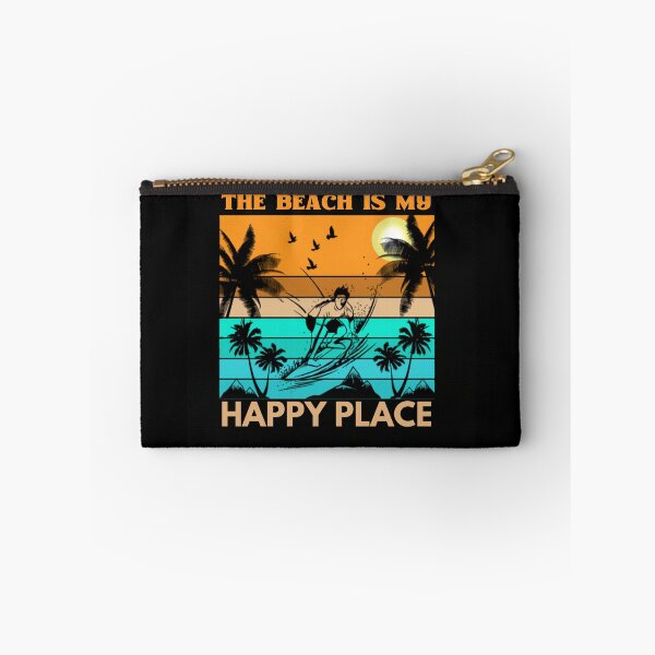 Item preview, The Beach is My Happy Place for Surfing designed and sold by MalwasBasket.