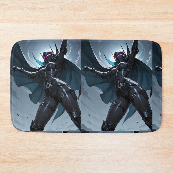 Item preview, Art - Female Manga Character, Futuristic Illustration in Action designed and sold by AnimeShin.