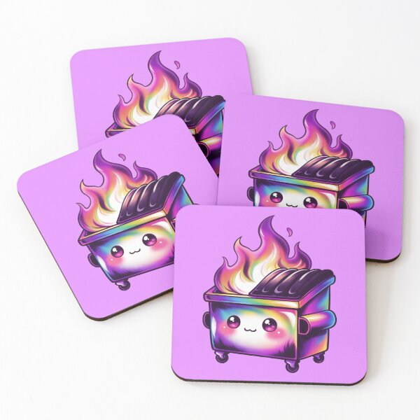 Item preview, Rainbow Dumpster Fire designed and sold by BeetleyBee.