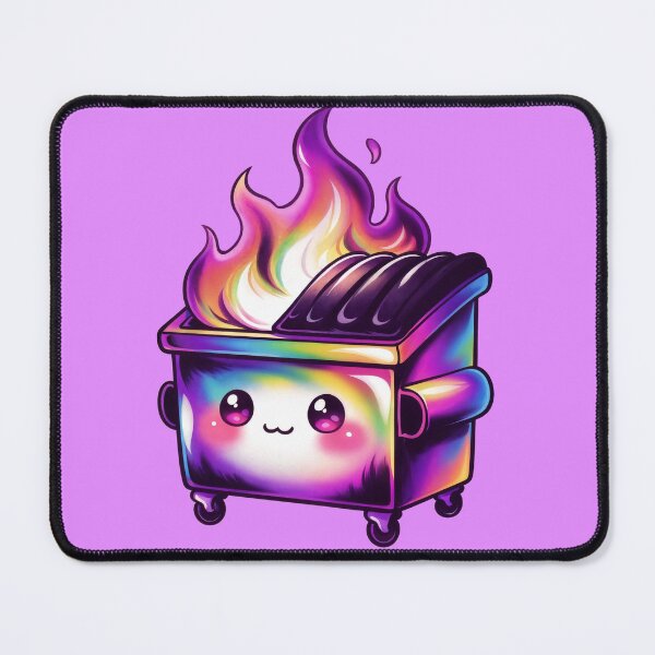 Item preview, Rainbow Dumpster Fire designed and sold by BeetleyBee.