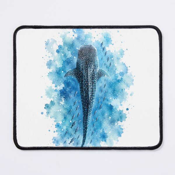 Item preview, whale shark watercolor style designed and sold by Anime9122.