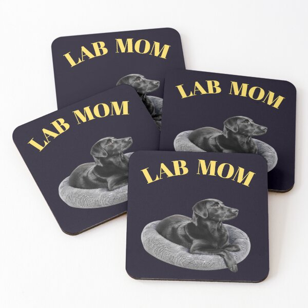 Item preview, Lab Mom Black Labrador Retriever Dog Lover Gift designed and sold by PRINTSCHARMINGM.