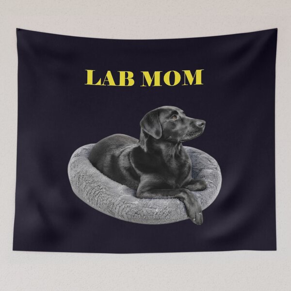Item preview, Lab Mom Black Labrador Retriever Dog Lover Gift designed and sold by PRINTSCHARMINGM.