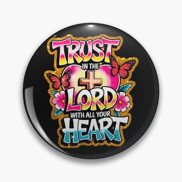 Item preview, Trust in the Lord with All Your Heart designed and sold by INKRebelGraphic.