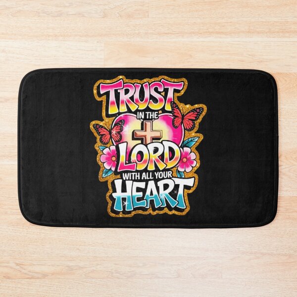 Item preview, Trust in the Lord with All Your Heart designed and sold by INKRebelGraphic.