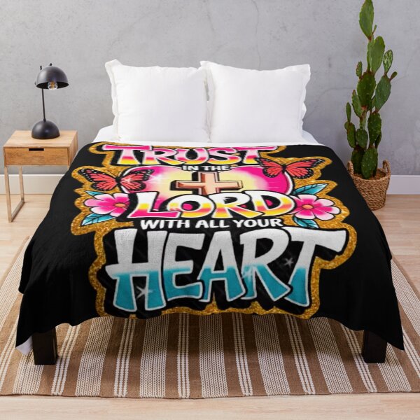 Item preview, Trust in the Lord with All Your Heart designed and sold by INKRebelGraphic.