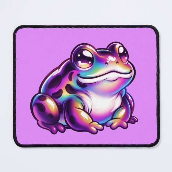 Item preview, Cute Iridescent Rainbow Frog designed and sold by BeetleyBee.