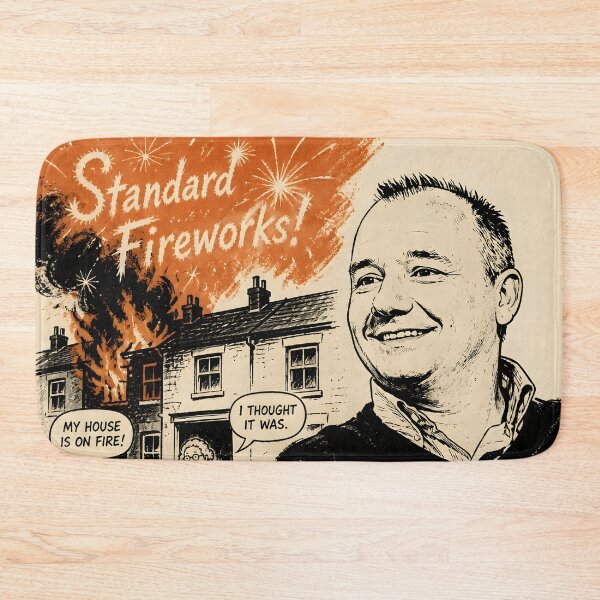 Item preview, Bob Mortimer fireworks  designed and sold by JosieandRose.