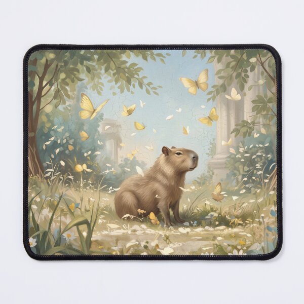 Item preview, Capybara Butterfly Garden designed and sold by Anatolii_Kys.