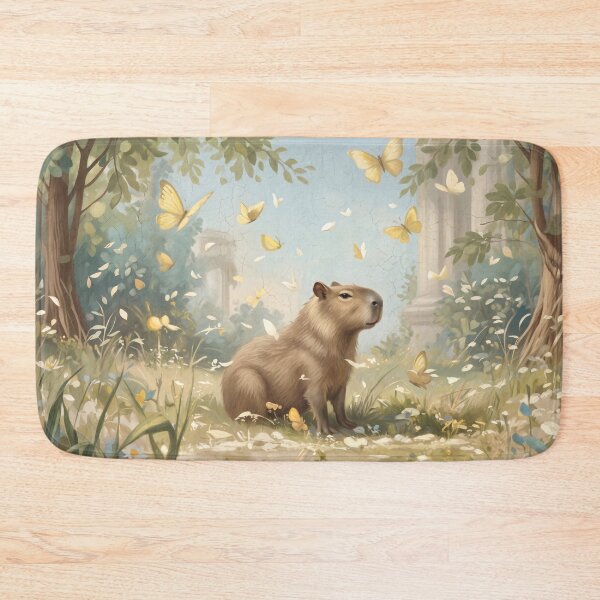 Item preview, Capybara Butterfly Garden designed and sold by Anatolii_Kys.