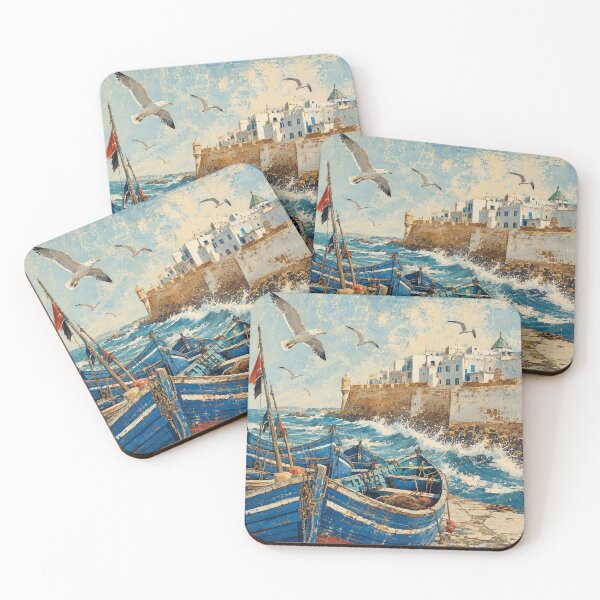 Item preview, Essaouira Atlantic Blues designed and sold by madkeenoff.