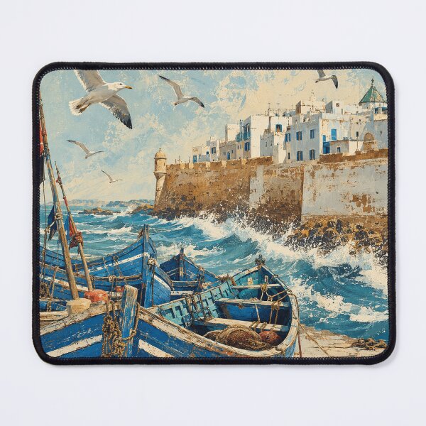 Item preview, Essaouira Atlantic Blues designed and sold by madkeenoff.