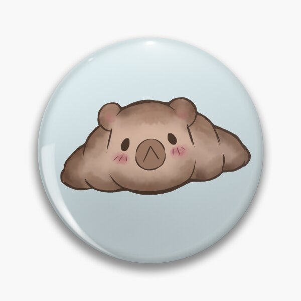 Item preview, Cute Croissant Bear designed and sold by Gretchel-art.