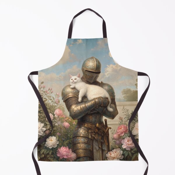 Item preview, Knight and White Cat Garden designed and sold by Anatolii_Kys.