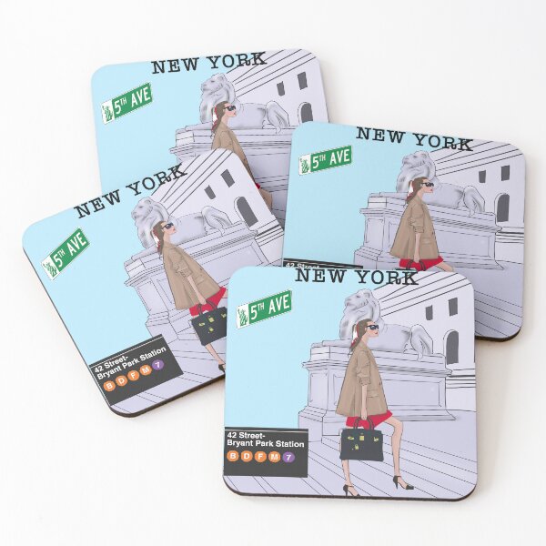 Item preview, NEW YORK Public library designed and sold by Pascally.