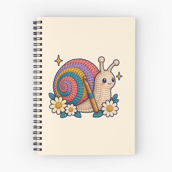 Item preview, Colorful Crochet Garden Snail designed and sold by Ora-kuro.