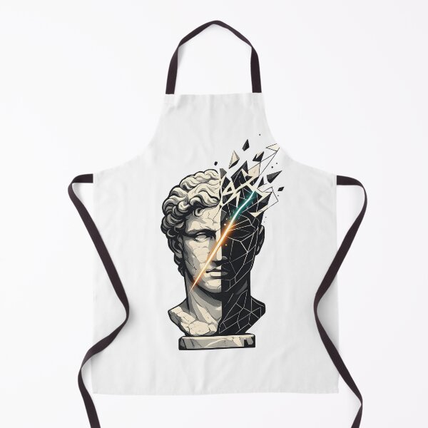 Item preview, Glitch Greek Statue – Cyber Classical Art designed and sold by CreativeMindsetLab.