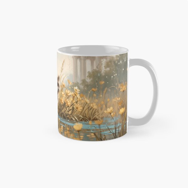 Item preview, Raccoon in Flower Pond designed and sold by Anatolii_Kys.