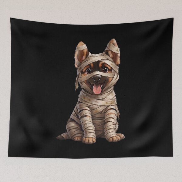 Item preview, Cute German Shepherd Puppy Mummy Costume Halloween designed and sold by SilentFlower.