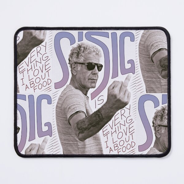 Item preview, Anthony Bourdain on Sisig designed and sold by shopnojams.