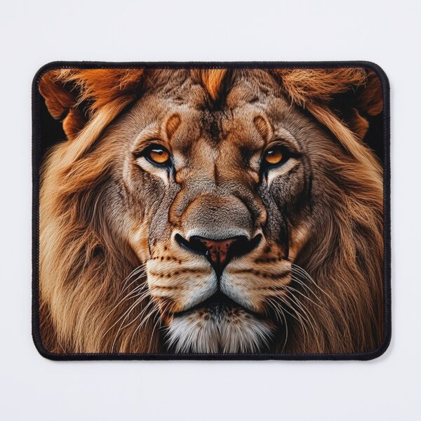 Item preview, Majestic Lion Portrait - Hyper-Realistic King of the Jungle Art designed and sold by Outlet Raloel.
