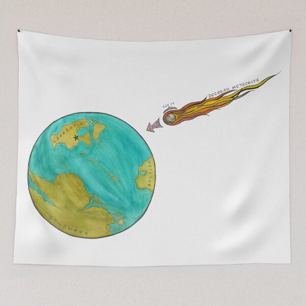 Item preview, Ordovician Asteroid Impact Incoming... designed and sold by GeoSplore.
