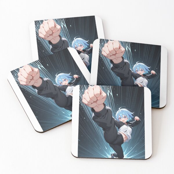Item preview, Art - Stylized Anime Character, Contemporary Manga Action Scene designed and sold by AnimeShin.