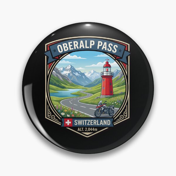 Item preview, Oberalp Pass Swiss Alps Adventure Route Design designed and sold by enzoade.