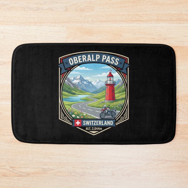 Item preview, Oberalp Pass Swiss Alps Adventure Route Design designed and sold by enzoade.