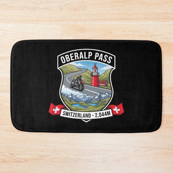 Item preview, Oberalp Pass Switzerland Scenic Alpine Road Graphic designed and sold by enzoade.