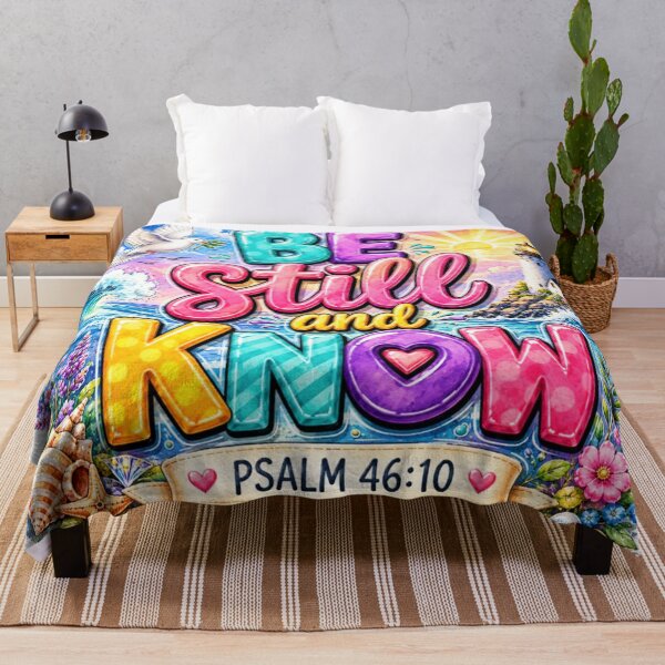 Item preview, Be Still and Know Psalm 46:10 designed and sold by INKRebelGraphic.