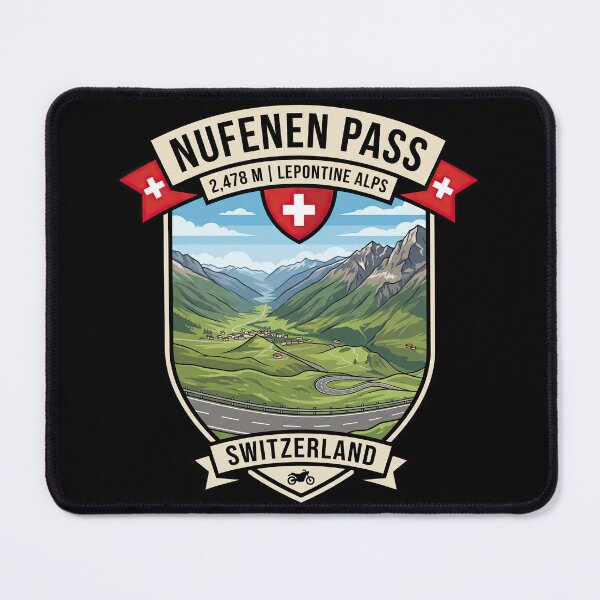 Item preview, Nufenen Pass Scenic Mountain Pass Graphic designed and sold by enzoade.