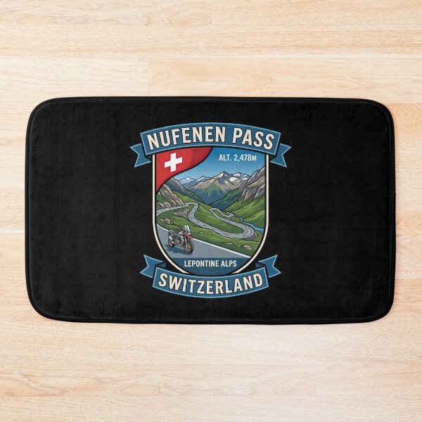 Item preview, Nufenen Pass Iconic Alpine Highway Artwork designed and sold by enzoade.