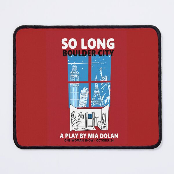 Item preview, So Long Boulder City Poster as featured in La La Land designed and sold by hesjustken.