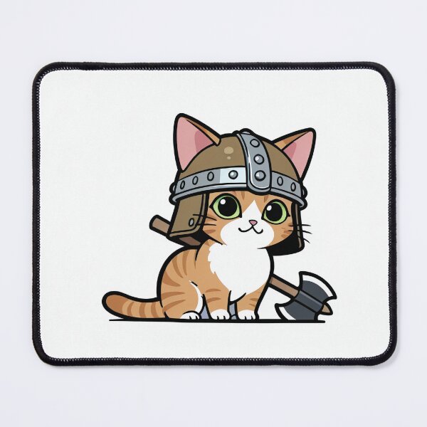 Item preview, Barbarian Cat - D&D Cats designed and sold by 380Designs.